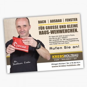 handwerk werbung anzeigen holzbau